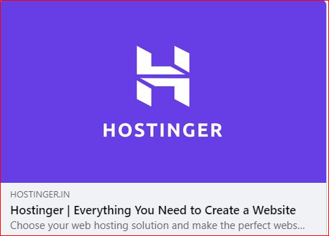 Get 20% instant discount on Web Hosting on Hostinger